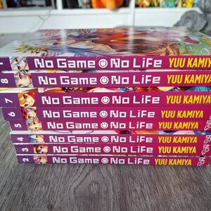 No Game No Life Light Novels (1-8)